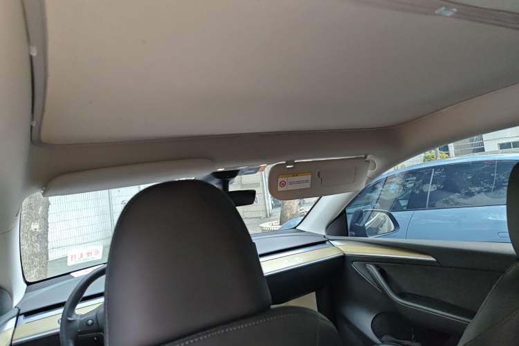 Used Tesla Model Y 2022 Rear-Wheel-Drive Version Headliner