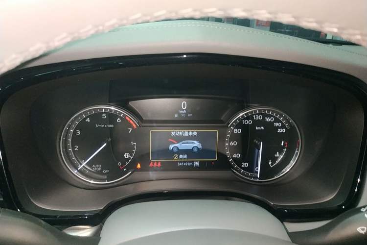 Used Cadillac XT5 2022 2.0T Four-Wheel Drive Luxury Version (Hummingbird Edition) Instrument Cluster