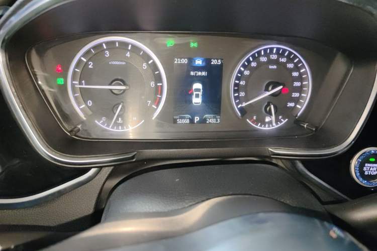 Used Dongfeng Fengon ix5 2019 220T CVT Zhiyue Trim China V Emission Standard Odometer Close Up