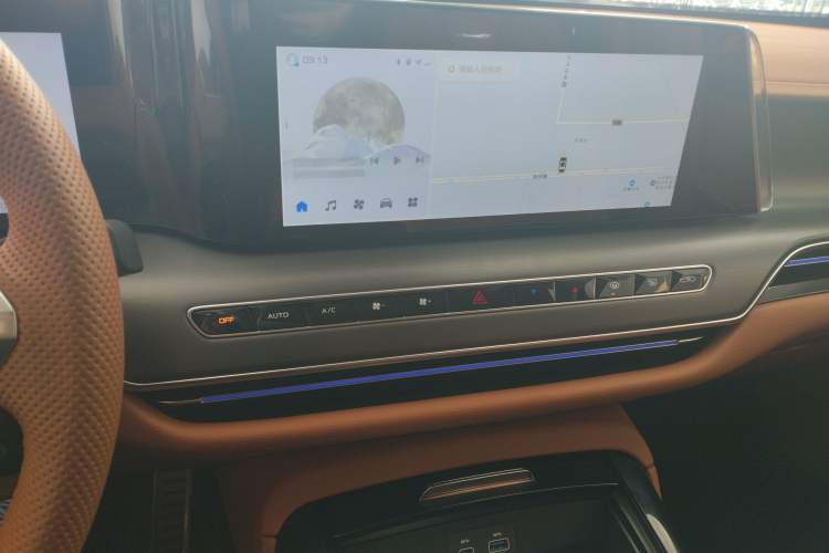 Used Hongqi H9 2024 2.0T Qixiang Private Style Edition Audio And AC Panel