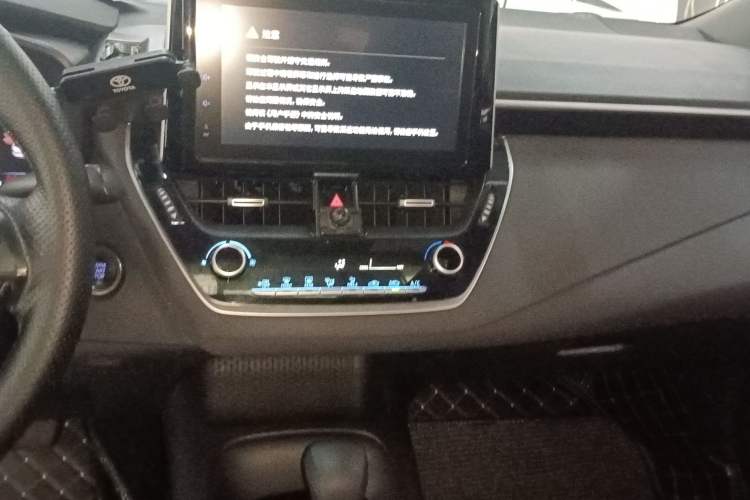 Used Toyota Levin 2021 185T CVT Luxury Edition Audio And AC Panel