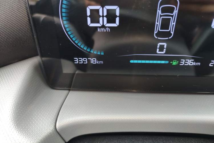 Used Leapmotor T03 2022 Special Edition Odometer Close Up