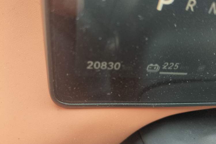 Used Leapmotor C16 2024 Pure Electric 520 Deluxe Edition Odometer Close Up