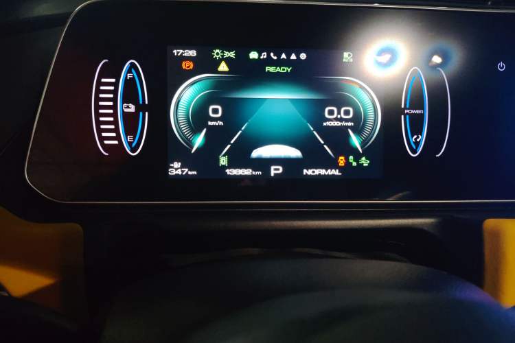 Used ORA Good Cat GT 2023 Mulan Edition 401 km Premium Version Odometer Close Up