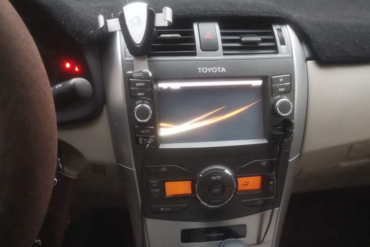 Used Toyota Corolla 2013 Special Edition 1.6L Automatic GL Cool Model Audio And AC Panel