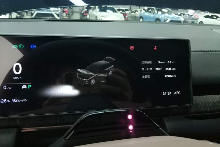 Used Nio ES6 2023 75 kWh Instrument Cluster