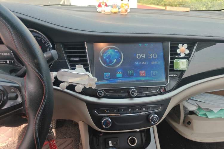 Used Buick Verano 2015 Sedan 15S Automatic Ambition Model Audio And AC Panel