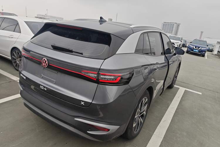 Used Volkswagen ID.4 X 2024 Pure & Smart Edition Rear Right 45 Deg