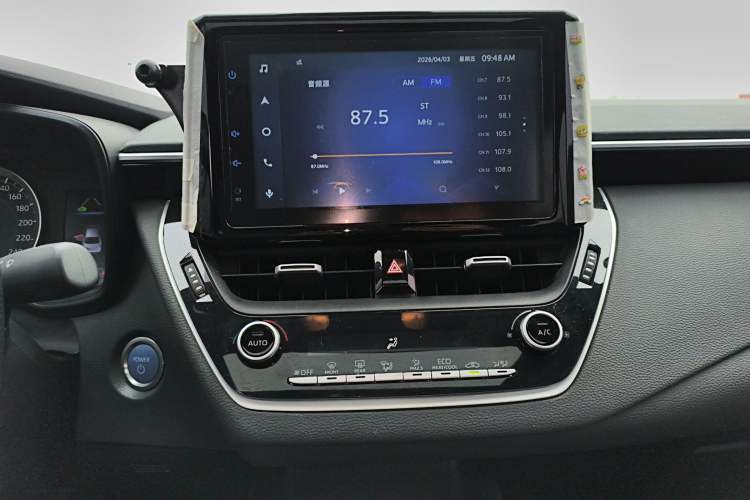 Used Toyota Levin 2021 Dual-Motor 1.8H E-CVT Sport Edition Audio And AC Panel