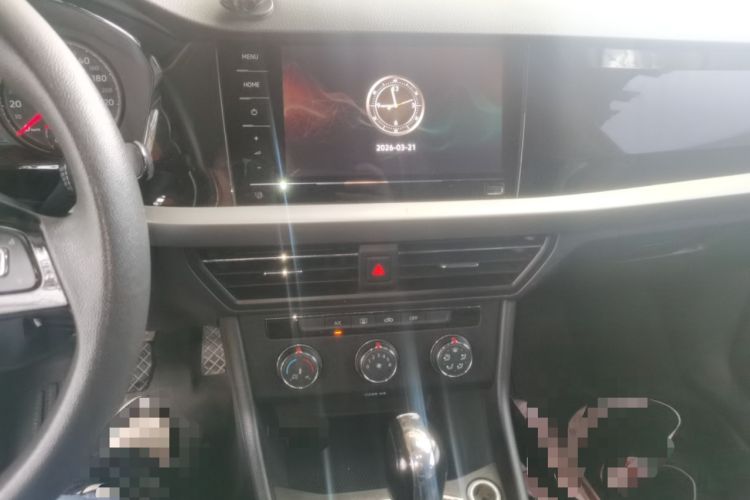 Used Volkswagen Lavida 2021 1.5L Automatic Comfort Edition Audio And AC Panel