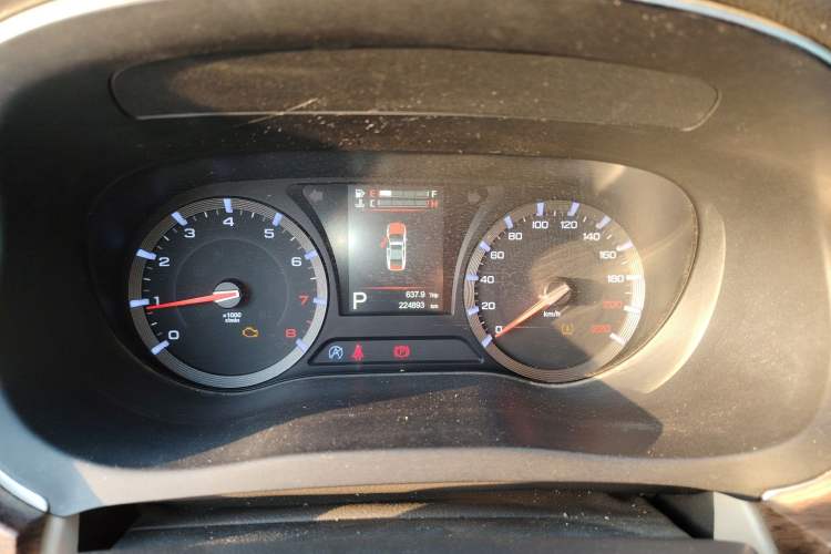 Used GAC Trumpchi GA8 2016 320T Luxury Edition Instrument Cluster