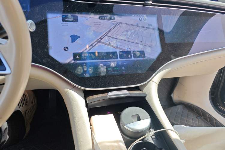 Used Mercedes-Benz EQS 2022 450+ Pioneer Edition Audio And AC Panel