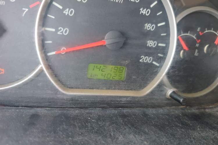 Used Wuling Hongguang 2014 1.2L Base Model China IV Odometer Close Up