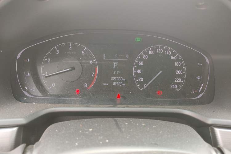 Used Honda Accord 2018 260TURBO Elite Edition China VI Instrument Cluster