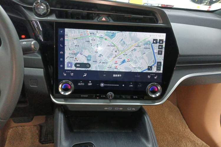 Used Lexus RZ 2023 450e All-Wheel Drive Luxury Edition Audio And AC Panel