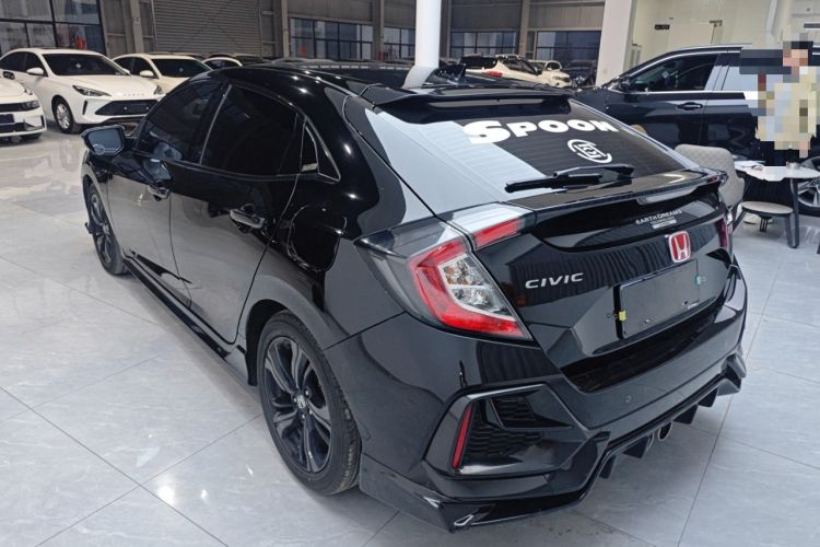 Used Honda Civic 2021 HATCHBACK 220TURBO CVT Trendy Cool Edition Rear Left 45 Deg