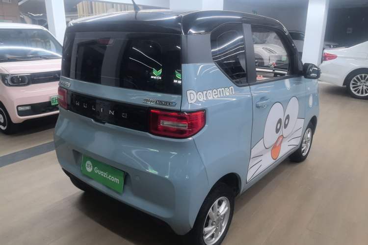 Used Wuling Hongguang MINIEV 2020 Freedom Version Lithium Iron Phosphate Rear Right 45 Deg