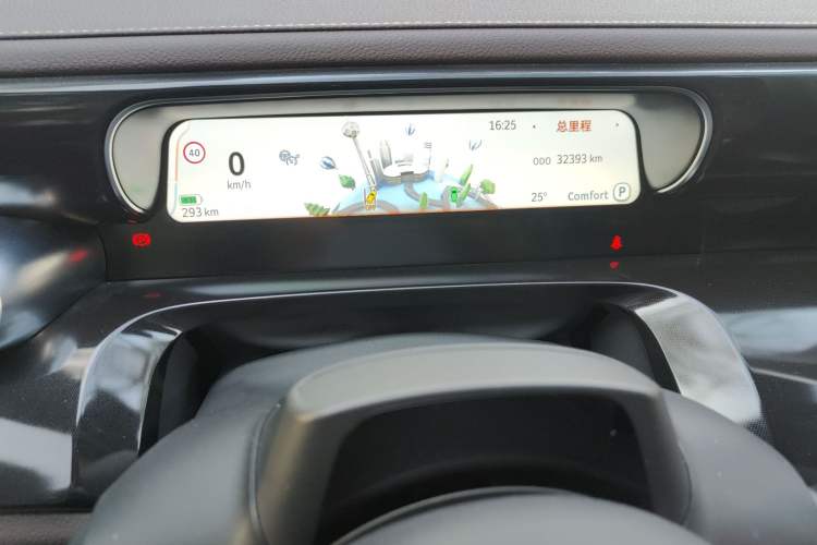 Used smart #3 2023 Pulse Four-Wheel Drive Edition Odometer Close Up