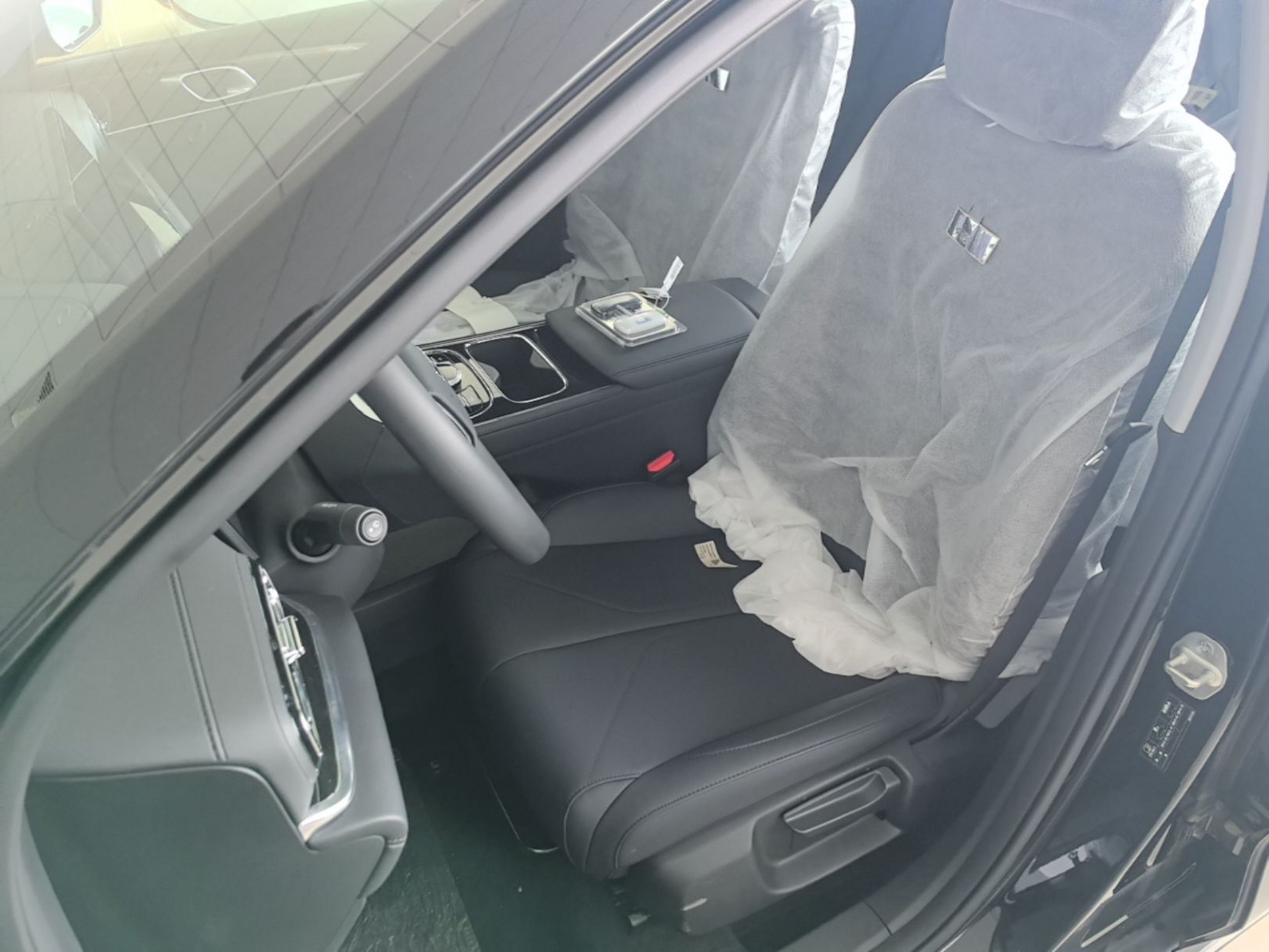 Vordere Reihe im Auto