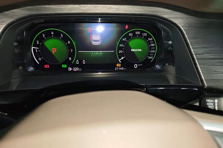 Used Volkswagen Viloran 2023 Revised Version 380TSI Luxury Edition Odometer Close Up