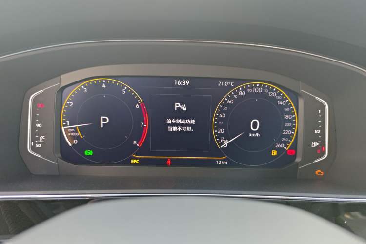 Used Volkswagen Passat 2026 Model, Outstanding 380TSI Xingkong Longteng Edition Instrument Cluster