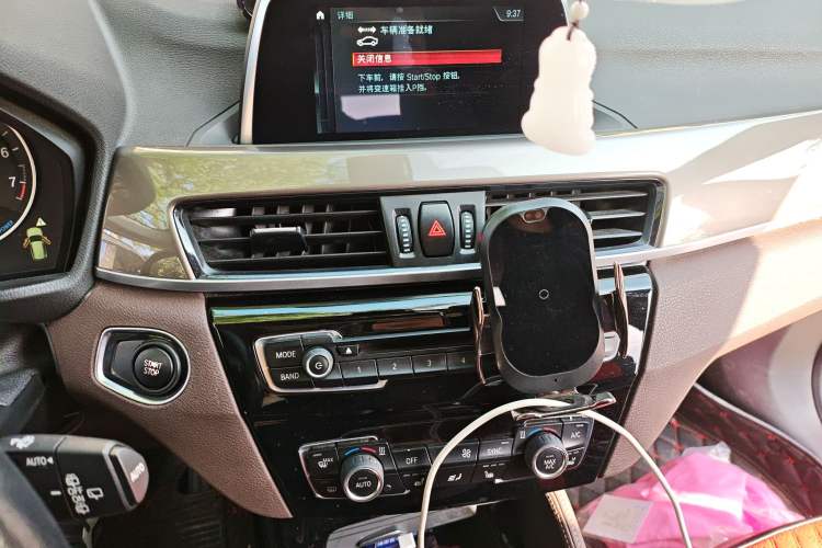 Used BMW X1 New Energy 2018 xDrive25Le Luxury Model Audio And AC Panel