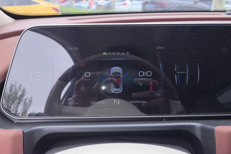 Used ORA Good Cat 2021 400km Standard Range Venus Edition Lithium-Ion Battery Instrument Cluster