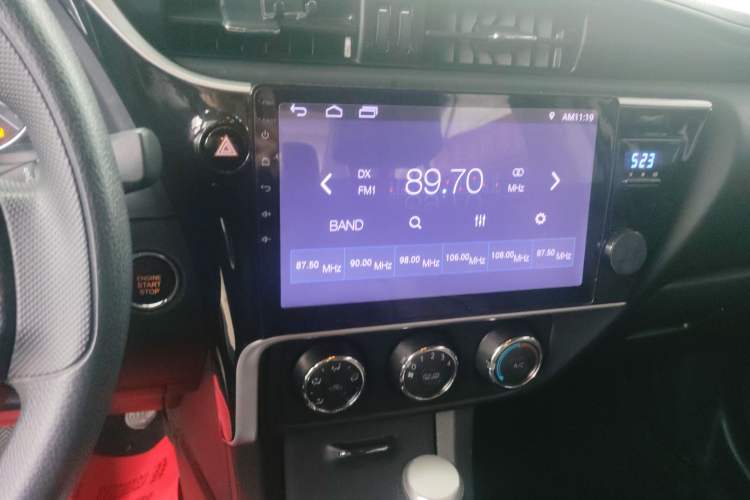 Used Toyota Corolla 2018 1.2T S-CVT GL Smart Enjoyment Version Audio And AC Panel