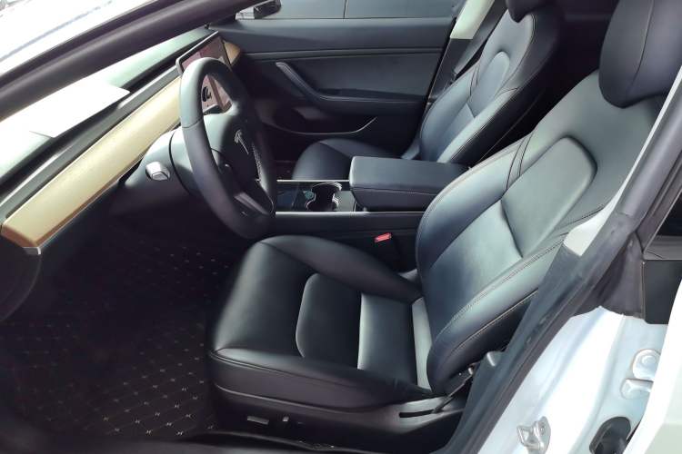 Used Tesla Model 3 2019 Standard Range Rear-Wheel Drive Upgraded Version (52 kWh) Left Front Seat