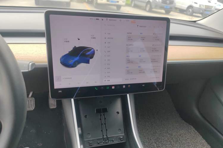 Used Tesla Model 3 2020 Refreshed Version Long-Range Rear-Wheel Drive Audio And AC Panel