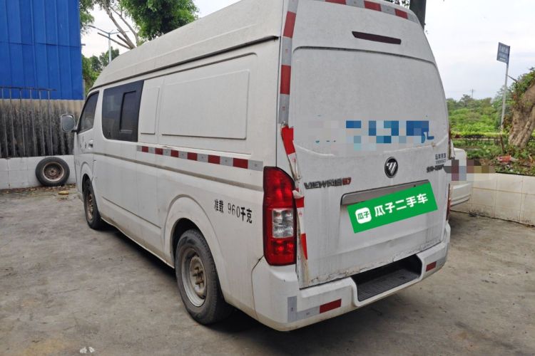 Used Foton Scenic G7 2016 2.0L Commercial Version Long Wheelbase High Roof – 486EQV4 Rear Left 45 Deg