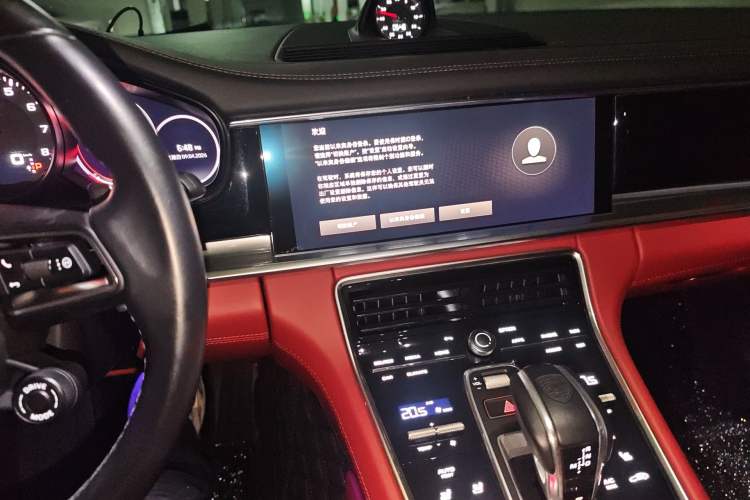 Used Porsche Panamera 2023 Panamera Executive Long Wheelbase Platinum Edition 2.9T Audio And AC Panel