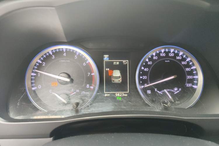 Used Toyota Highlander 2018 2.0T Four-Wheel Drive Prestige Version 7 Seats China VI Standard Instrument Cluster