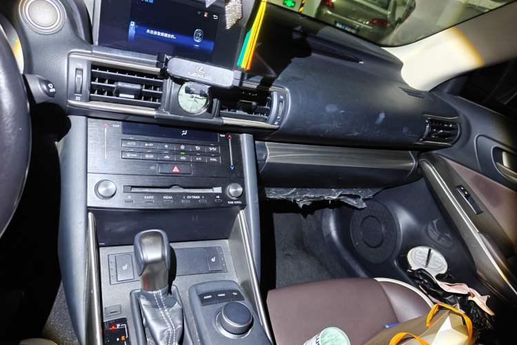 Used Lexus IS 2017 300 FENGSHANG Edition Audio And AC Panel