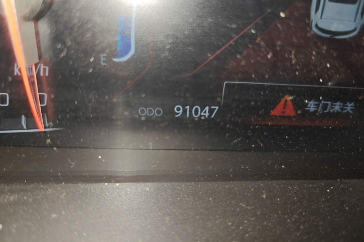 Used CHANGAN CS75 2018 280T Manual Smart Edition China V Standard Odometer Close Up