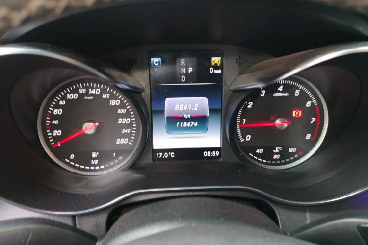 Used Mercedes-Benz C-Class 2018 C 200 L Sport Edition Instrument Cluster