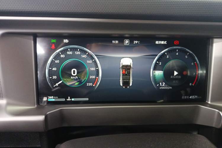 Used JETOUR Traveler 2023 2.0T Four-Wheel Drive Conqueror Instrument Cluster