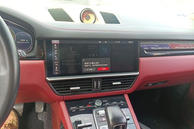 Used Porsche Cayenne 2019 Cayenne 3.0T Audio And AC Panel