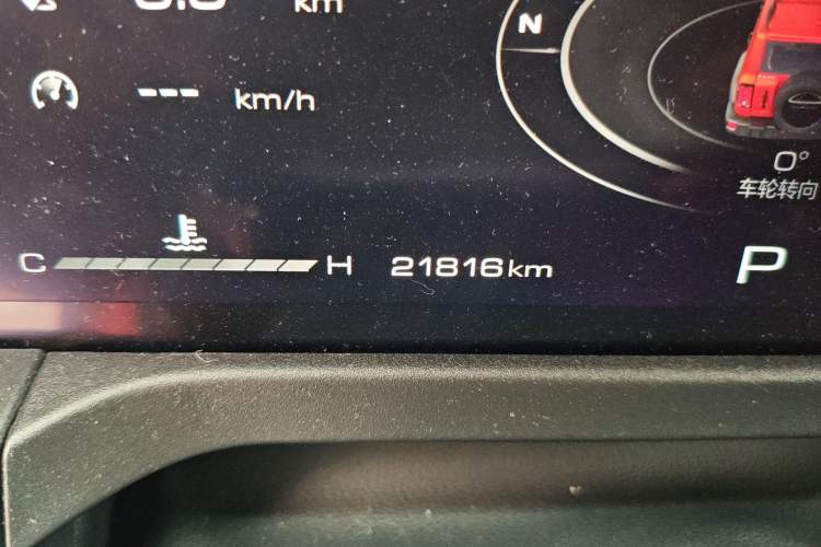 Used Tank 300 2024 2.0T Conqueror Odometer Close Up