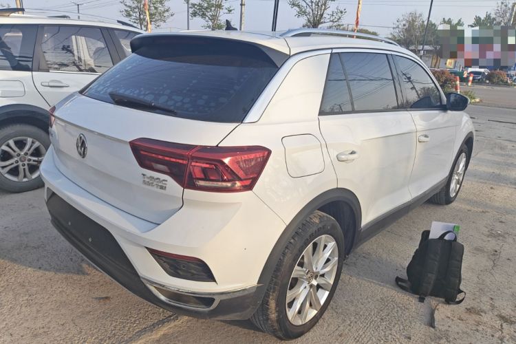 Used Volkswagen T-ROC 2018 230TSI DSG Two-Wheel Drive Advanced Version China V Standard Rear Right 45 Deg