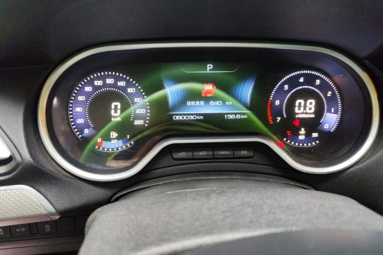 Used Peugeot 408 2020 360THP 10th Anniversary Edition Odometer Close Up