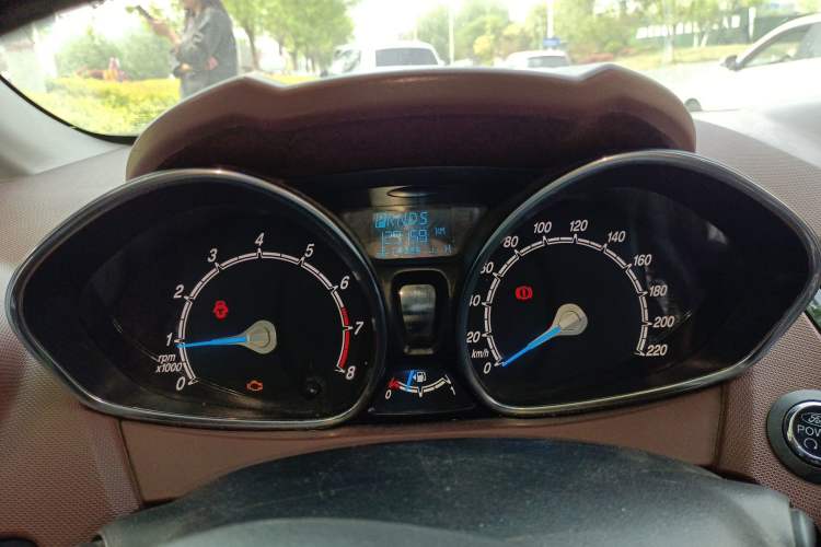 Used Ford Fiesta 2014 Hatchback 1.0 GTDi Automatic Dynamic Model Odometer Close Up