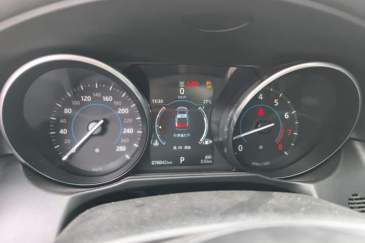 Used Jaguar XF 2016 XF 2.0T Two-Wheel-Drive Luxury Edition Instrument Cluster