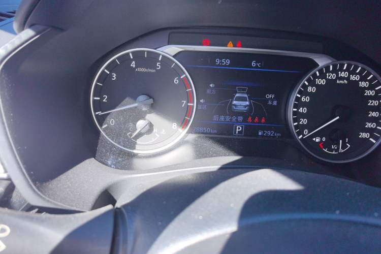 Used Nissan Teana 2022 2.0T XL Enjoyment Edition Odometer Close Up