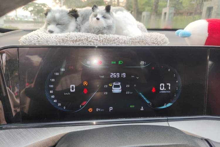 Used CHANGAN Eado 2023 Changan Edition PLUS Blue Whale NE 1.4T GDI DCT Prestige Version Instrument Cluster