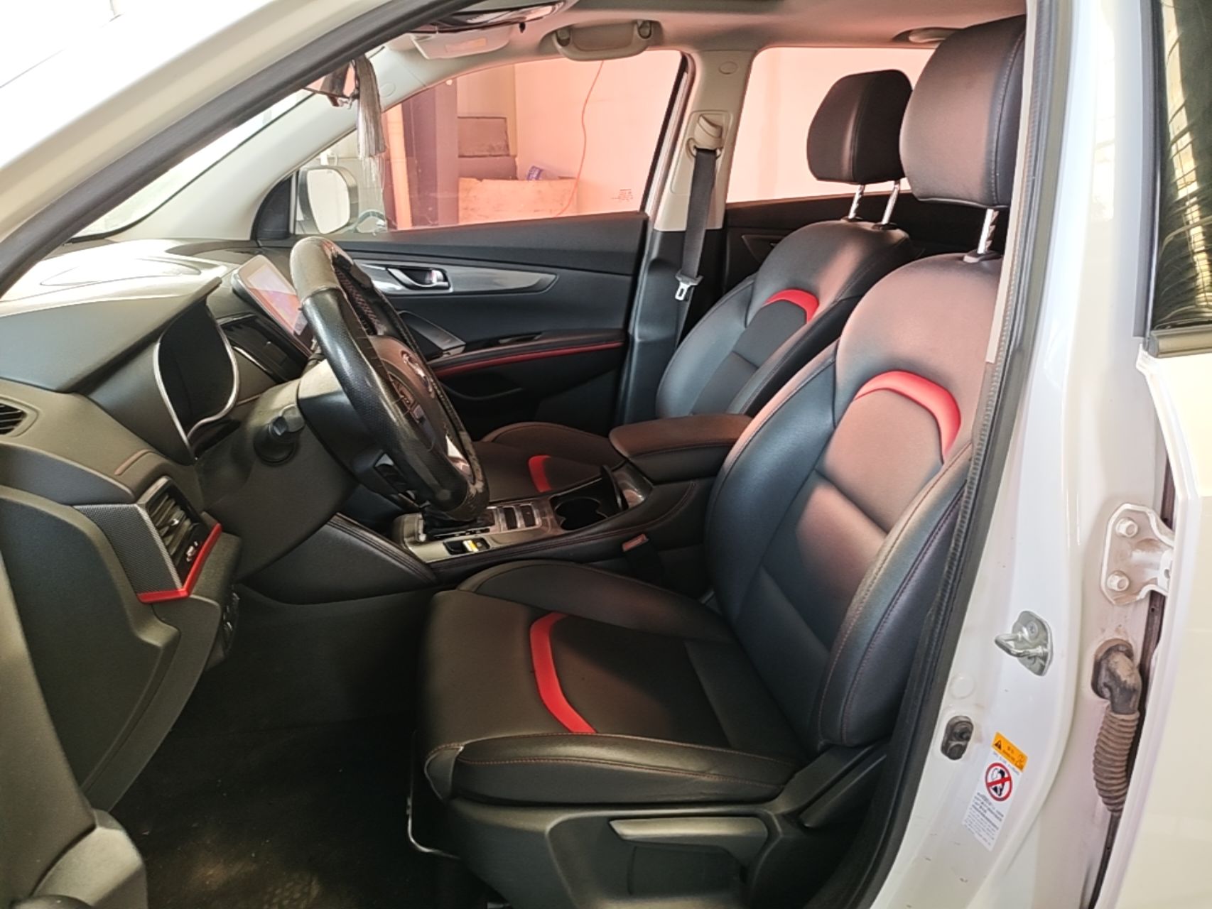 Avant de la voiture