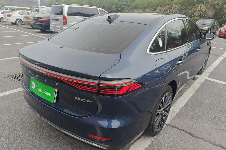 Used Geely Galaxy A7 2025 Model EM-i 150km Starship Edition Rear Right 45 Deg