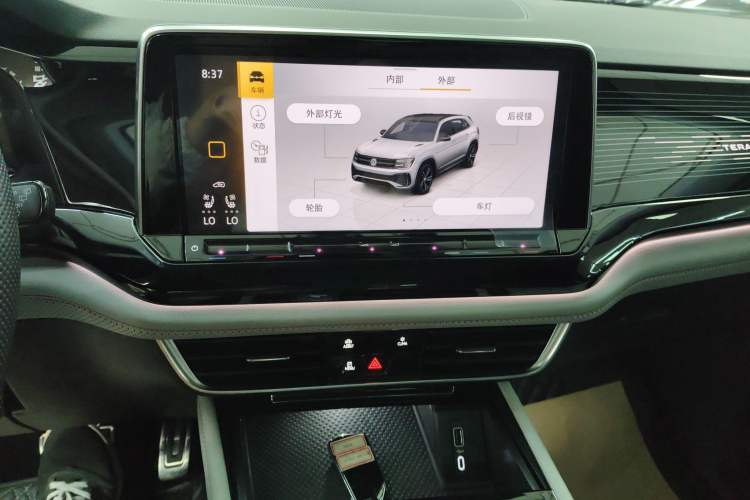 Used Volkswagen Teramont X 2024 380TSI All-Wheel Drive Longyao Edition Audio And AC Panel