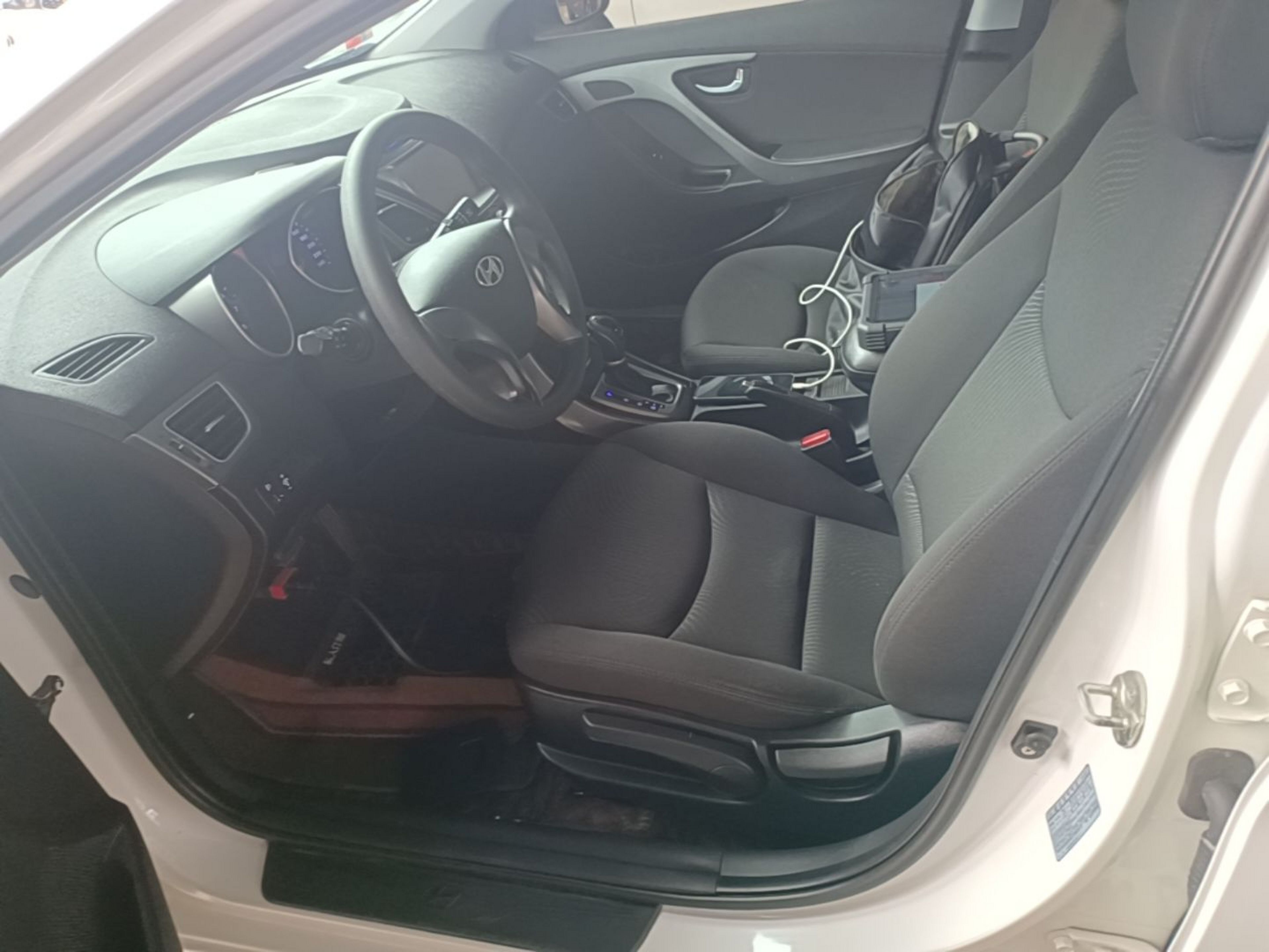 Avant de la voiture