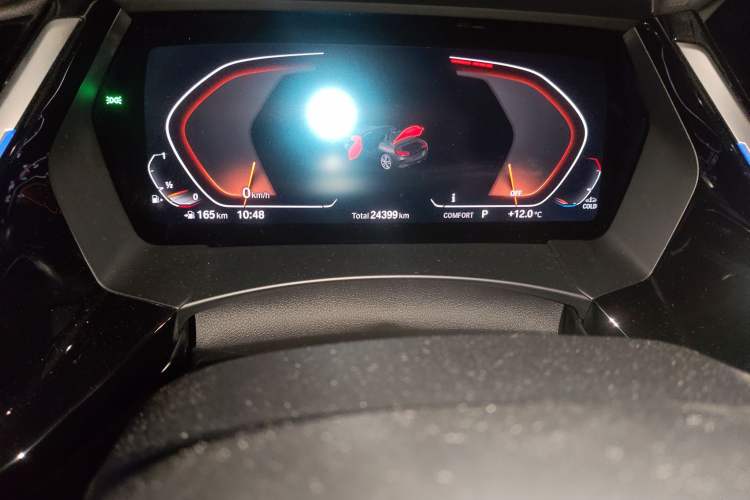 Used BMW Z4 2019 sDrive 25i M Sport Package Odometer Close Up